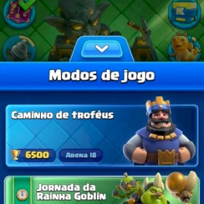 Conta de Clash Royale gemada