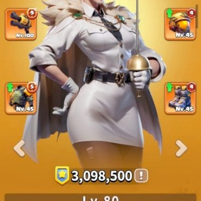 Conta Dark War Survival - 193M PC - server 152 - Nivel 30 -- 11 Heróis S