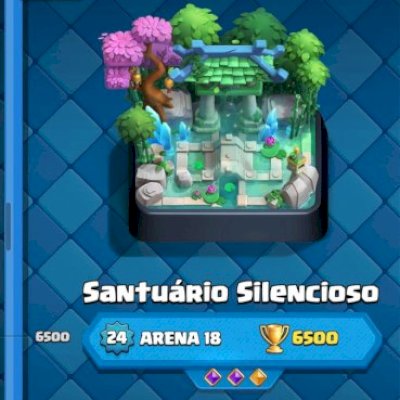 Conta clash royale arena 18