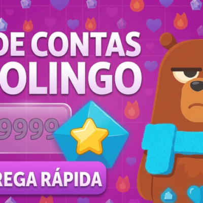 Up de Conta no Duolingo -[XP , Gemas & Ofensiva ]