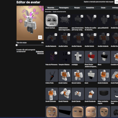 VENDE-SE CONTA ROBLOX RICASSA, UPADA EM DIVERSOS JOGOS COM MAIS DE 30K GASTOS.