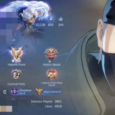 Conta mítico imortal MEGA COLECIONADOR 4