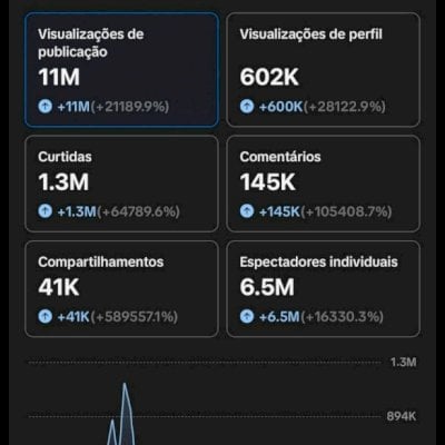 conta de tiktok bem engajada com 42k
