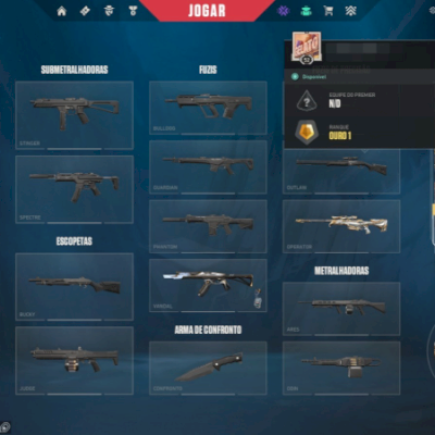 CONTA VALORANT FULL ACESSO COM EMAIL DE CRIAÇÃO E COMPROVANTE DE COMPRAS