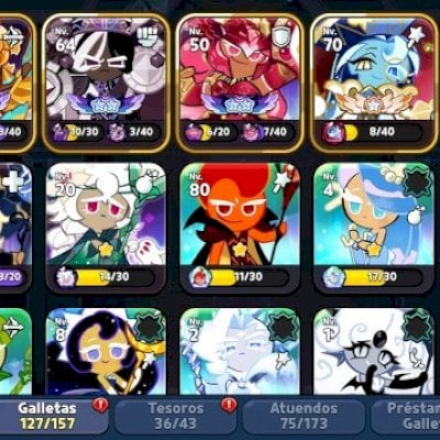 cookie run conta com metas