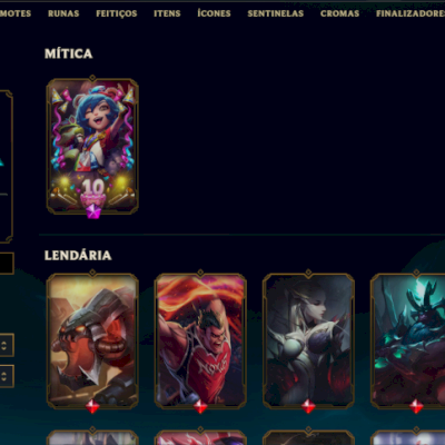 CONTA DE LOL | 106 SKINS | FULL ACESSO