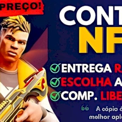 PACK DE CONTAS NFA ALEATORIAS (MAIS VENDIDO)