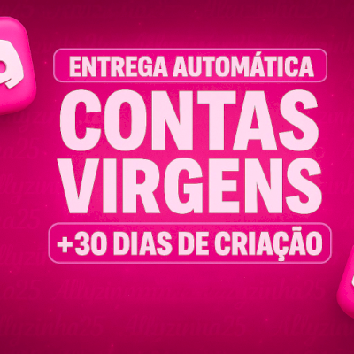 CONTA DISCORD VIRGEM +30 DIAS + DECORAÇÃO