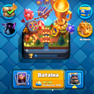 Nível 55 | 8.030 Troféus | 4.9M de Ouro | 19.2K Gemas