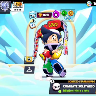 Conta com mais 20k de troféu muitos brawlers nivel max