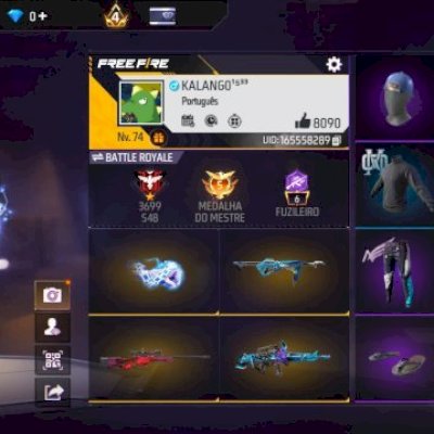 Conta 2018 com angelical azul, punho, avatares e banners raros, level 74