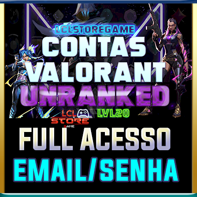 Conta Valorant Unranked (Full Acesso)