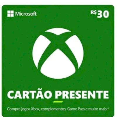 Gift card xbox 30