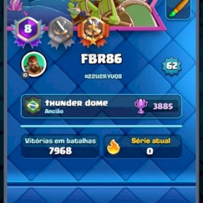 Todas as cartas liberadas, 2MM de Ouro e 8 mil de Gemas