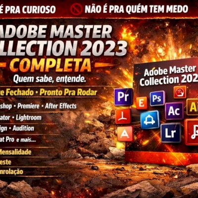 🔥 ADOBE MASTER COLLECTION 2023 — COMPLETA 🔥
