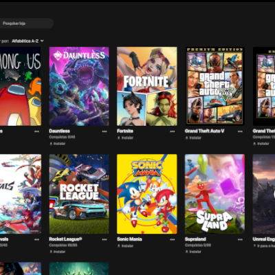 conta epic games com gta v