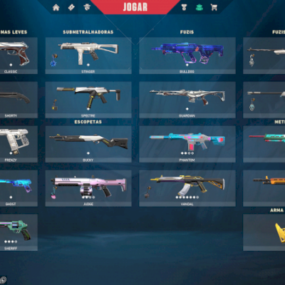 Conta valorant com varias skins