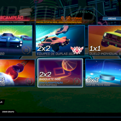 CONTA GRANDE CAMPEÃO ROCKET LEAGUE