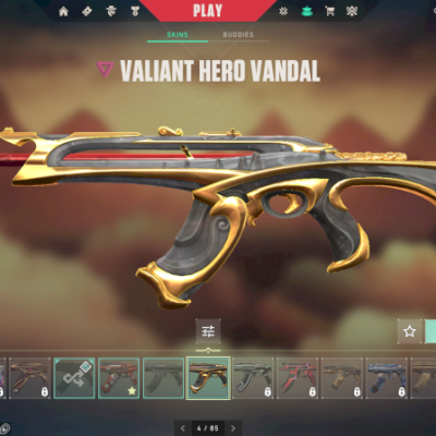 Estou vendendo minha conta do valorant