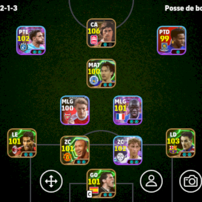 CONTA EFOOTBALL 3000+ DE FORÇA