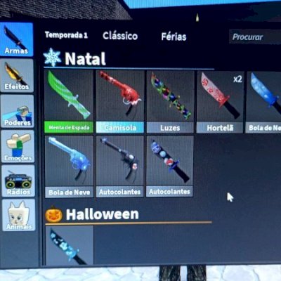 Conta Roblox 2021 com itens antigos e alguns itens pagos com robux