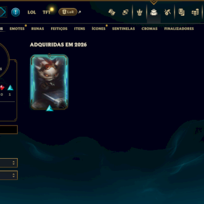 Platina 3 com 45 Champs e 1 Skin
