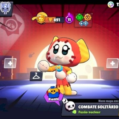 Conta brawl 10k de troféus