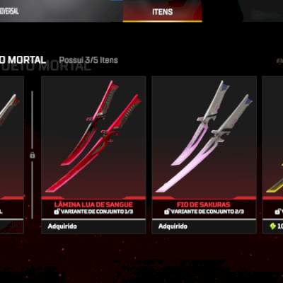 Conta apex com a herença universal das kanatas duplas, nivel 152