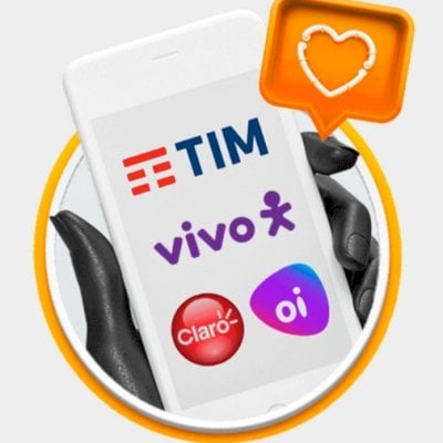 RECARGAS R$15-100 VIA GIFT CARD TIM