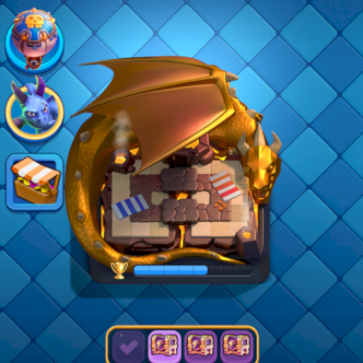 CONTA CLASH ROYALE 7311 TROFEUS 1592 GEMAS