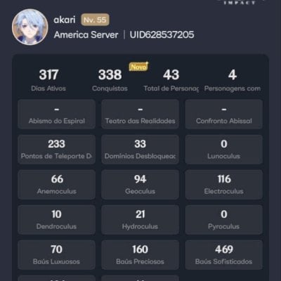 vendo conta AR 55, conta parada des do final de 2023