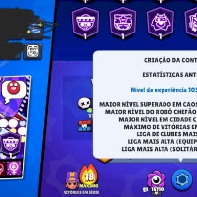 CONTA BRAWL STARS DE 6 ANOS NEGOCIAVEL URGENTE