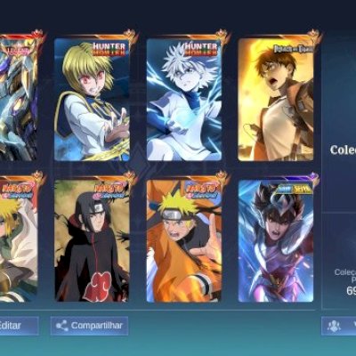 CONTA RARA SKINS PARCERIAS