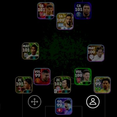 Conta efootball com 3115 de força