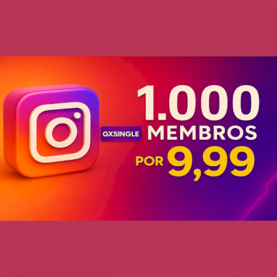 [Único] - Membros Para Canal Instagram | Brasileiros