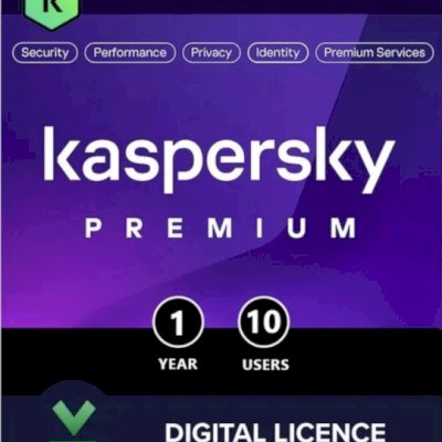 Kaspersky Antivírus 10 Dispositivos 1 Ano Original