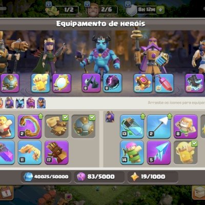 Conta clash of clans cv17