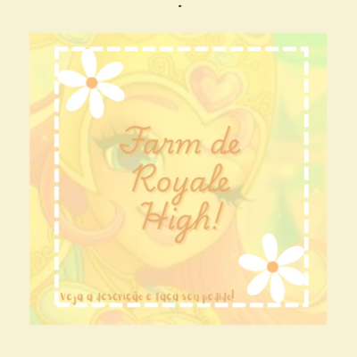 ❀Farm de Royale High❀
