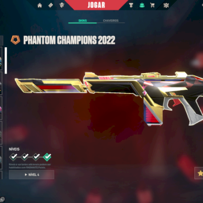 CONTA IMORTAL COM R$ 3.340,00 EM SKINS + PACOTE CHAMPION 2022