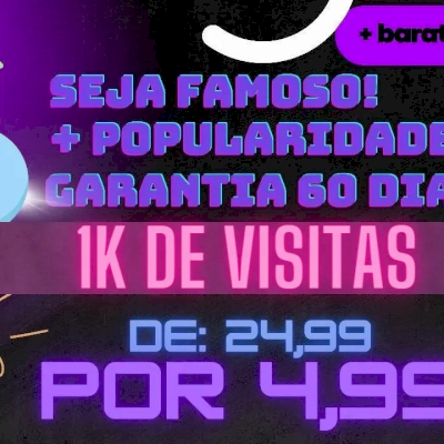 1K De VISITAS Para Seu Site Apenas 4,99| Melhor Ranking