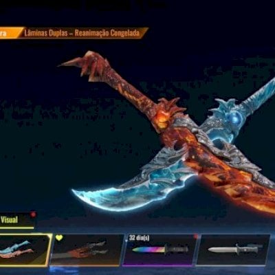 Vendo conta contendo skins eternas e ultra