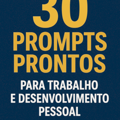 30 PROMPTS PRONTOS BONS PARA REVENDA... com site de direcionamento!!
