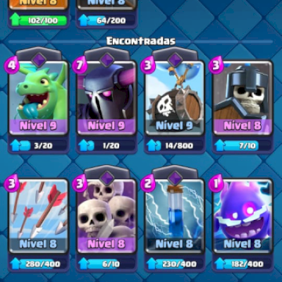 CONTA CLASH ROYALE FULL ACESSO UPADA +1000 GEMAS 25R$