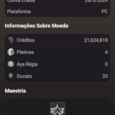 Conta completa mestria 23