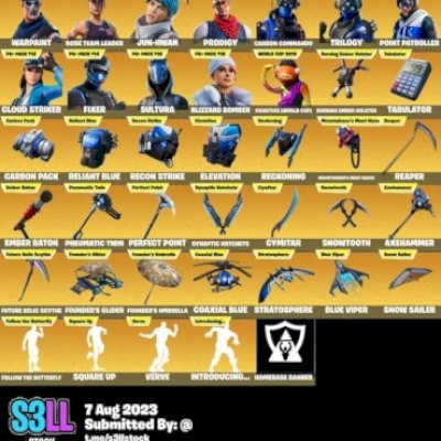 Conta de fortnite op