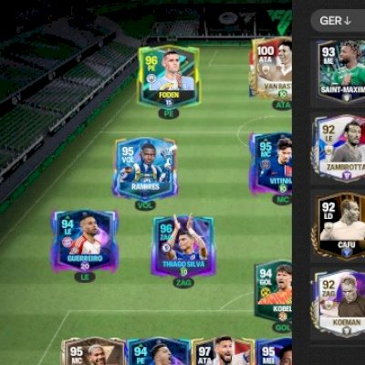 FC MOBILE - Vendo minha conta do FC MOBILE GER97 com 135 jogadores