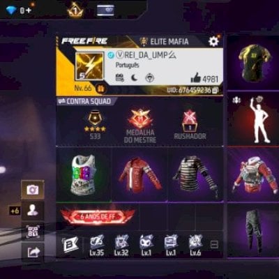 CONTA ANTIGA DISPONÍVEL 🤩