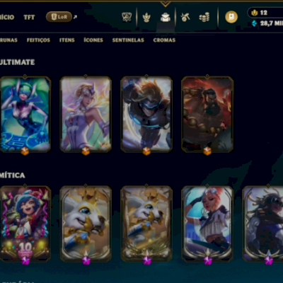 Conta Riot (LOL + Valorant)