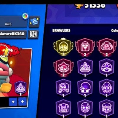 Conta muito upada 50k trofeus