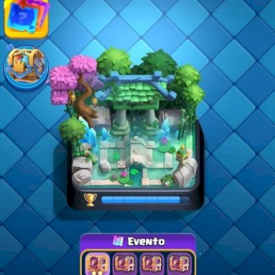 Conta clash royale arena 18, xp 33.